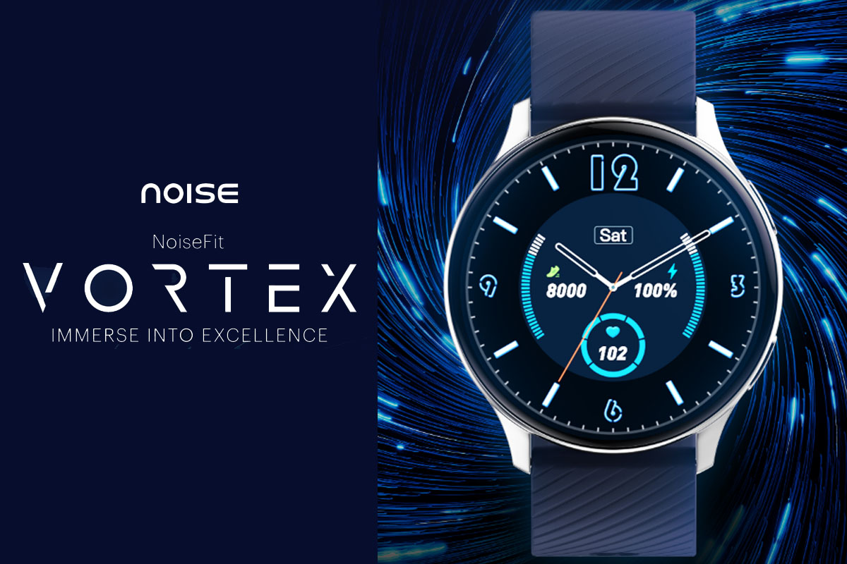 NoiseFit Vortex Smartwatch with AMOLED Screen Launch in India - Hindi House